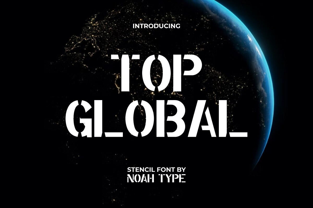 폰트 Top Global