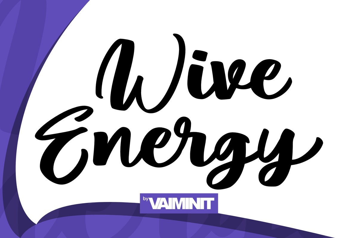 폰트 Wive Energy