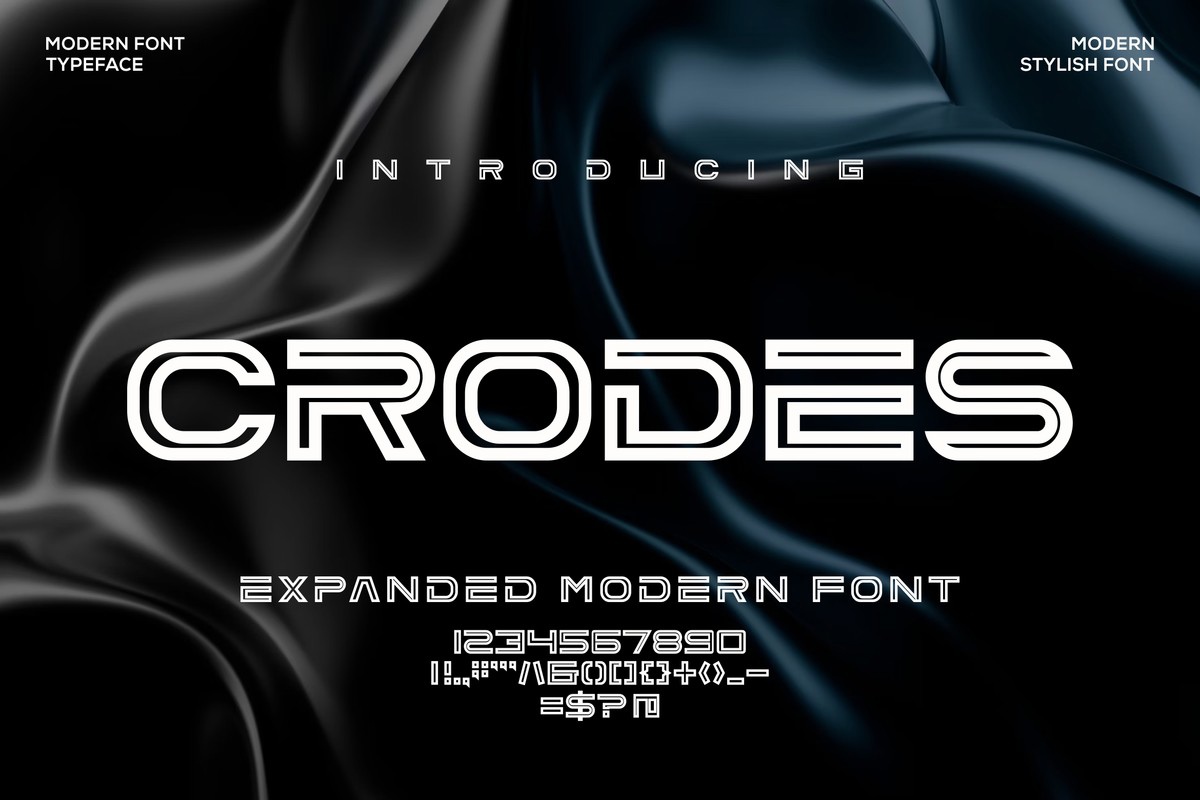폰트 Crodes