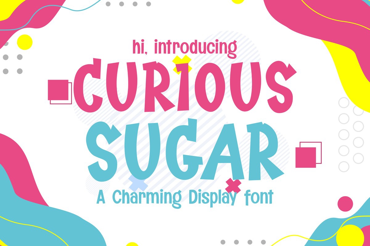 폰트 Curious Sugar