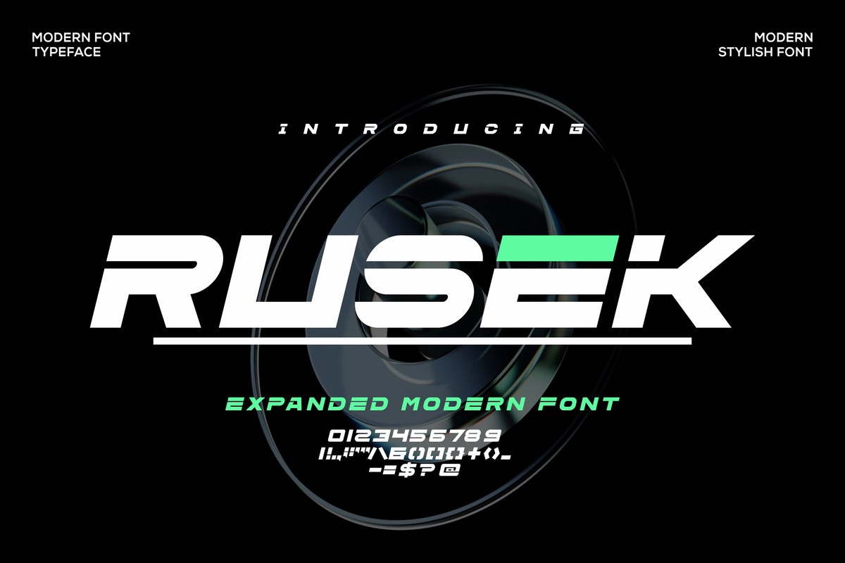 폰트 Rusek