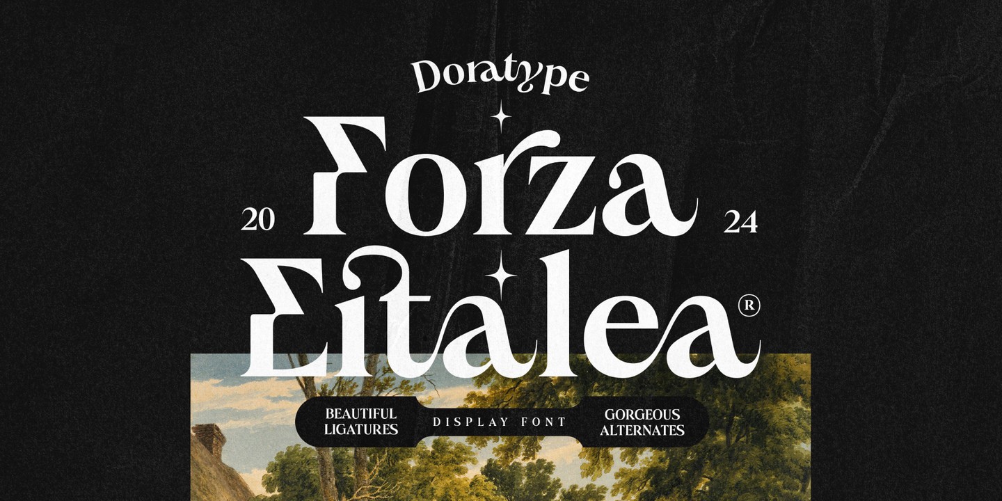 폰트 Forza Eitalea