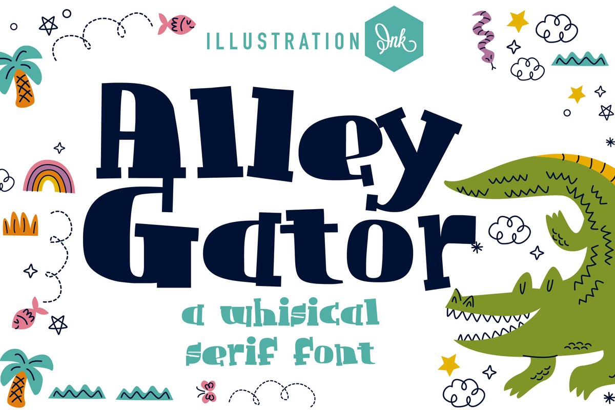 폰트 PN Alley Gator