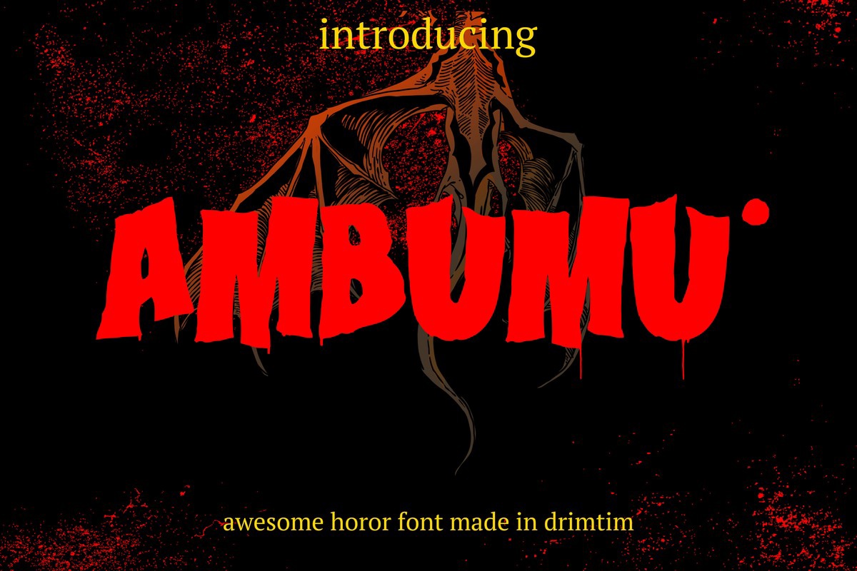 폰트 Ambumu