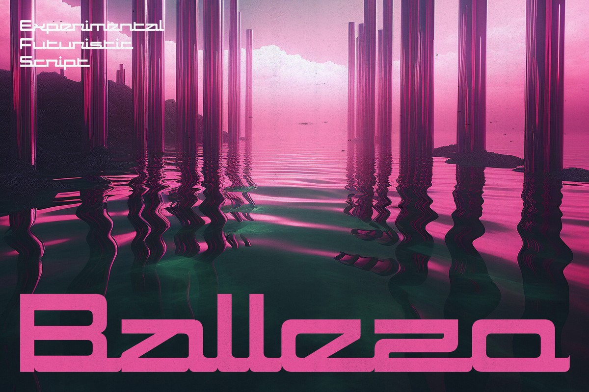 폰트 Ballezo