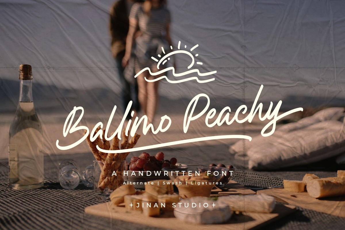 폰트 Ballimo Peachy