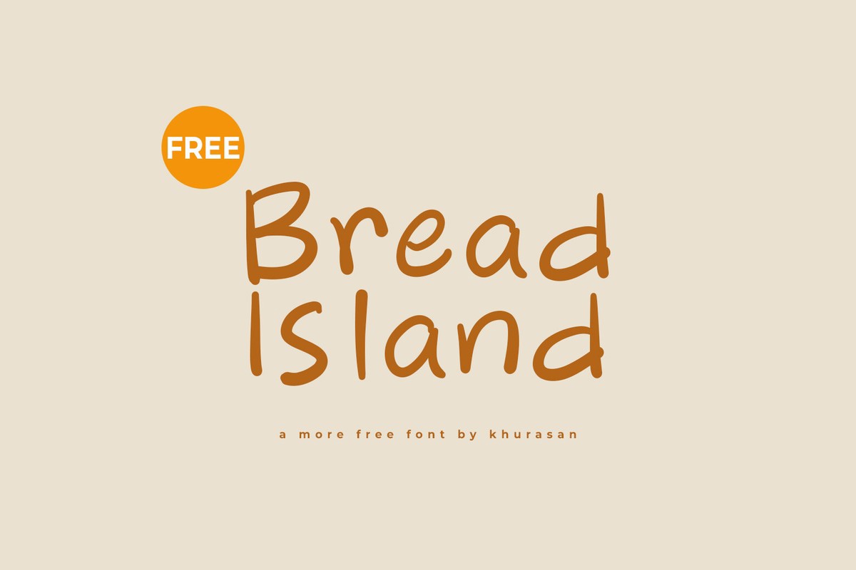 폰트 Bread Island