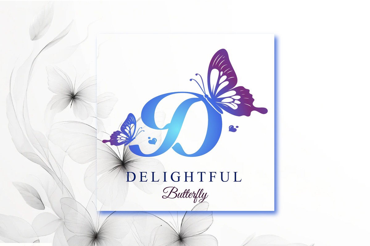 폰트 Delightful Butterfly