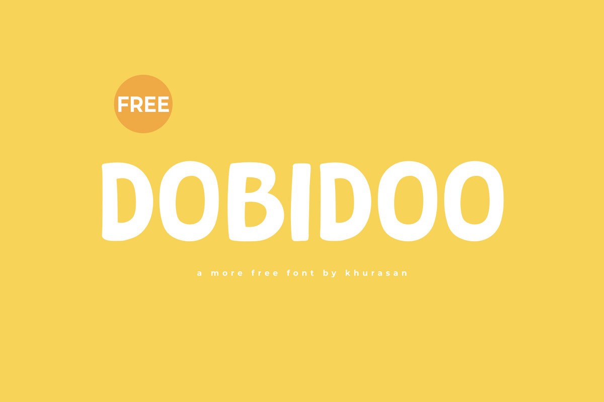 폰트 Dobidoo