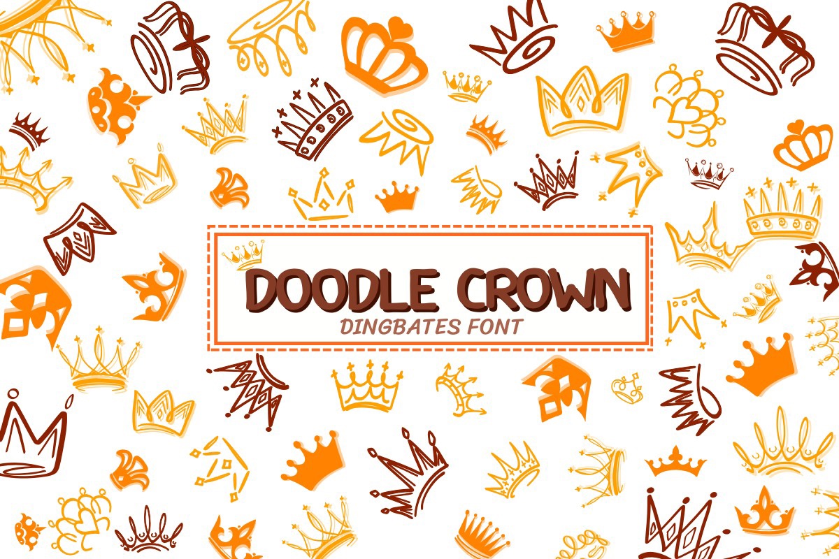 폰트 Doodle Crown