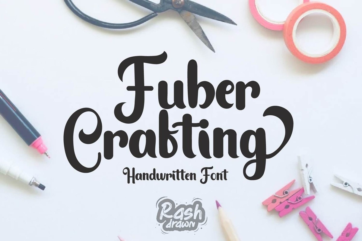 폰트 Fuber Crafting