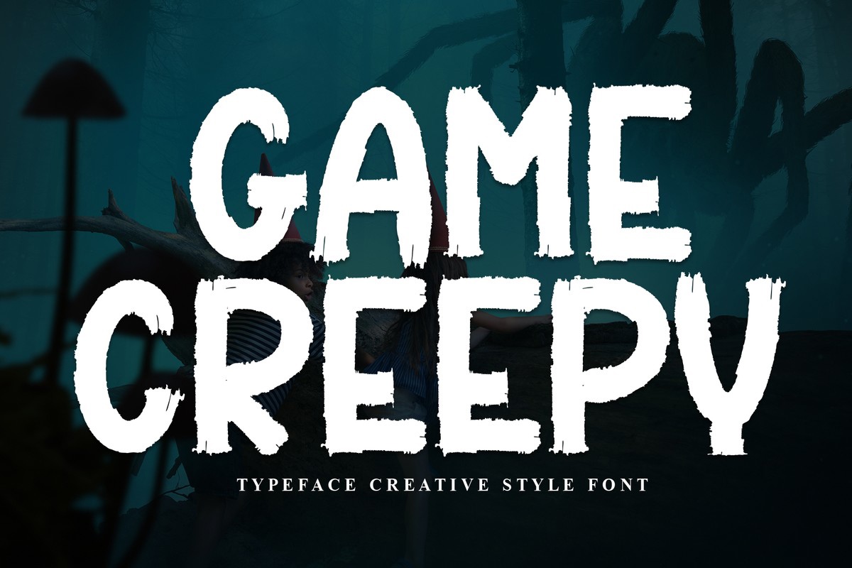 폰트 Game Creepy