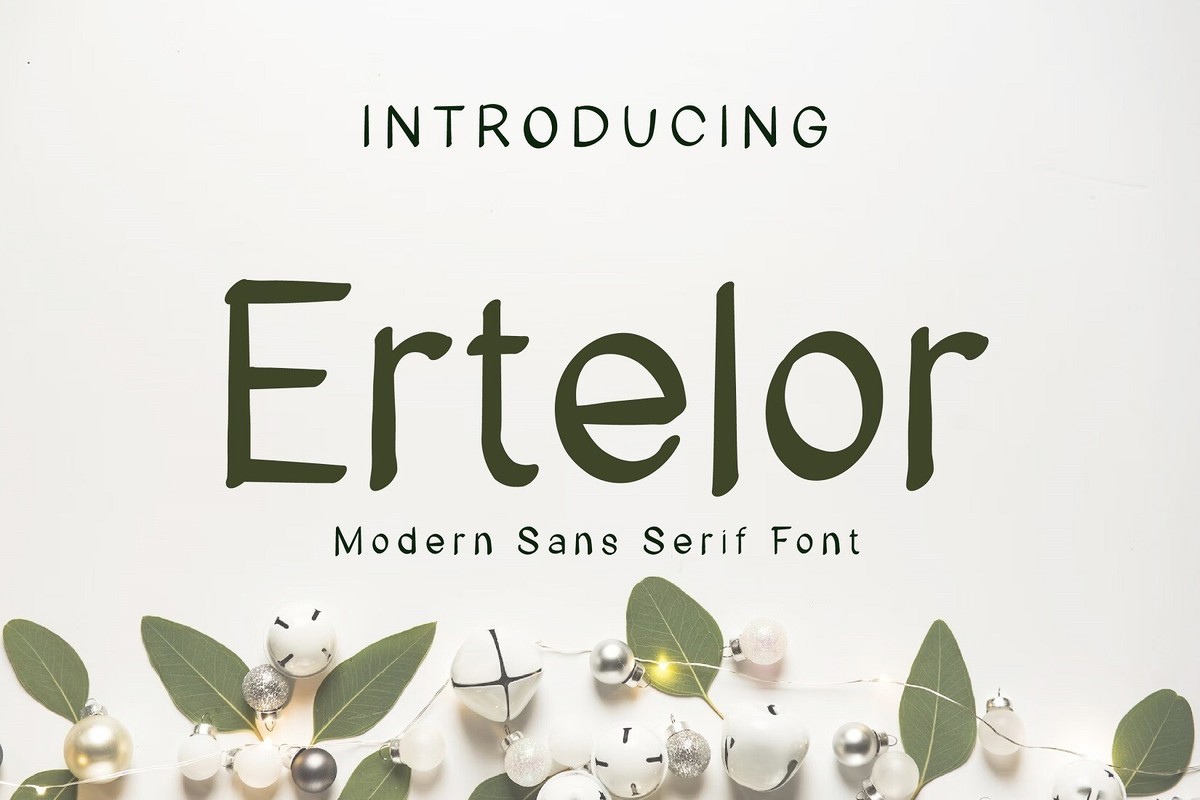 폰트 Ertelor
