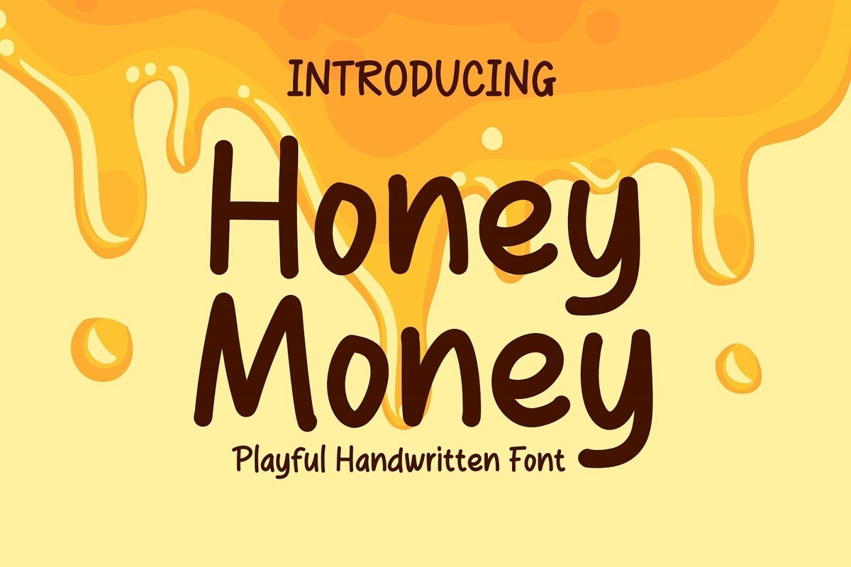 폰트 Honey Money