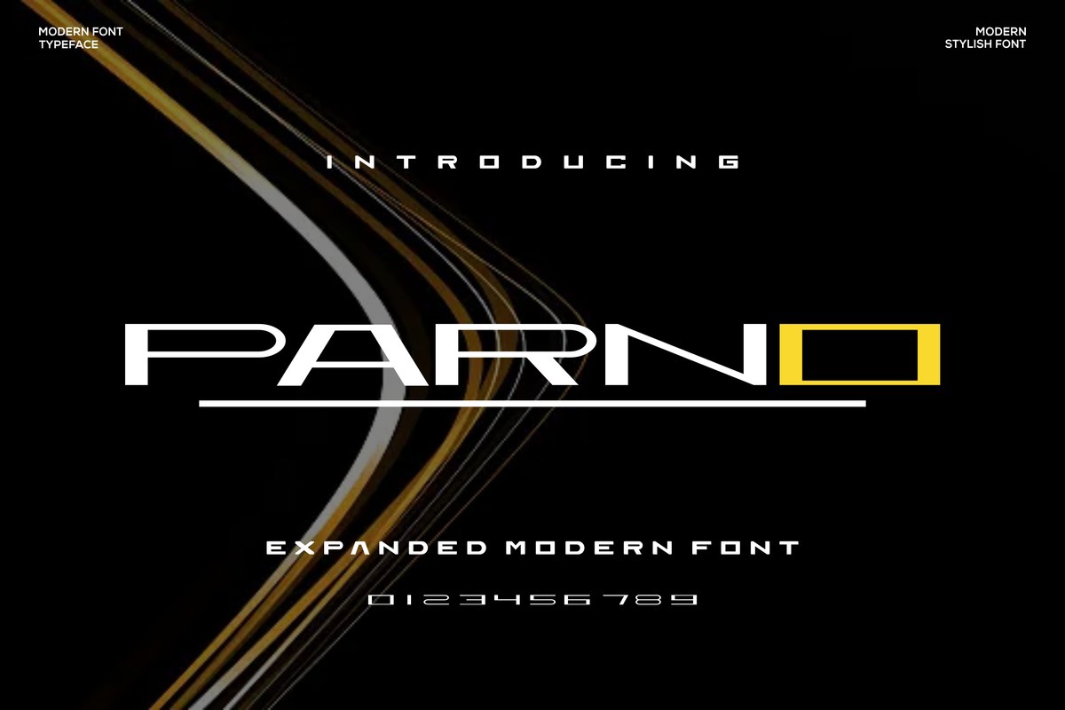 폰트 Parno