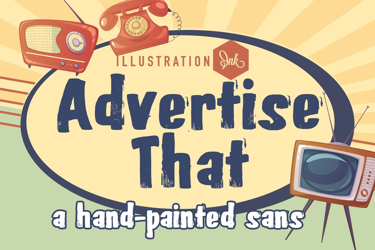 폰트 LD Advertise That