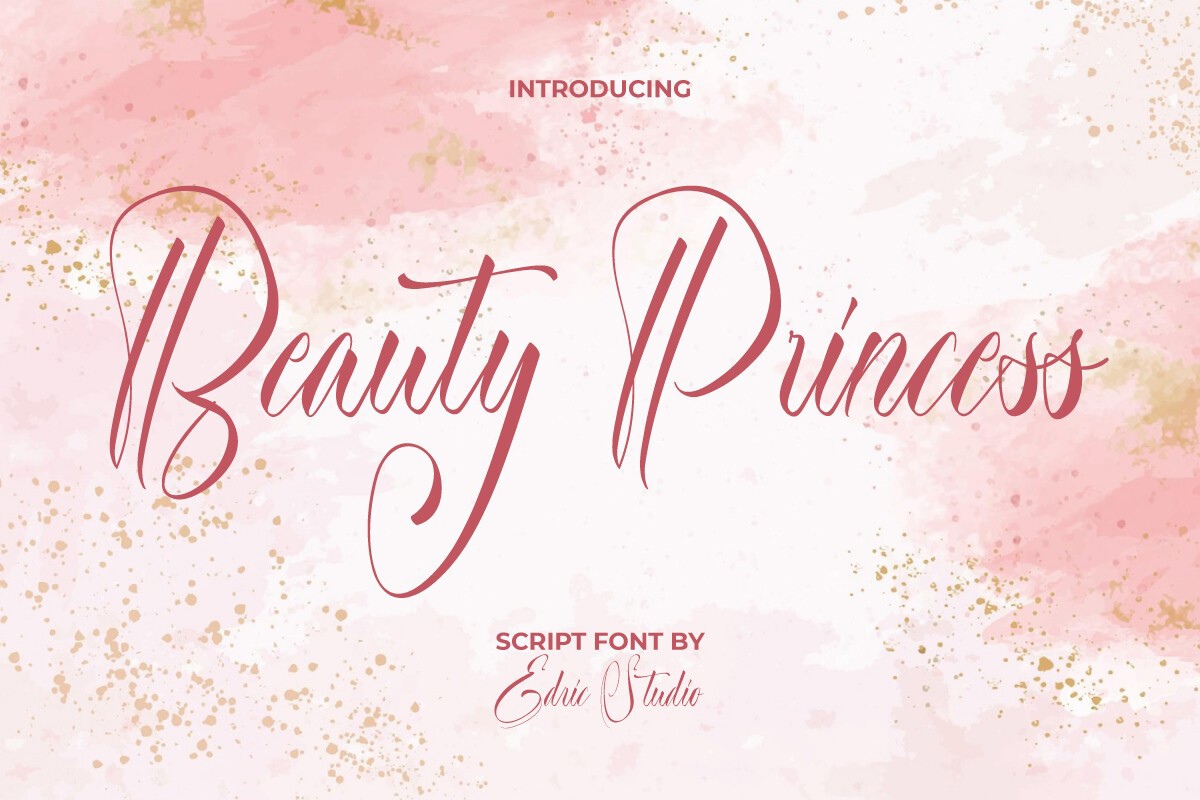 폰트 Beauty Princess