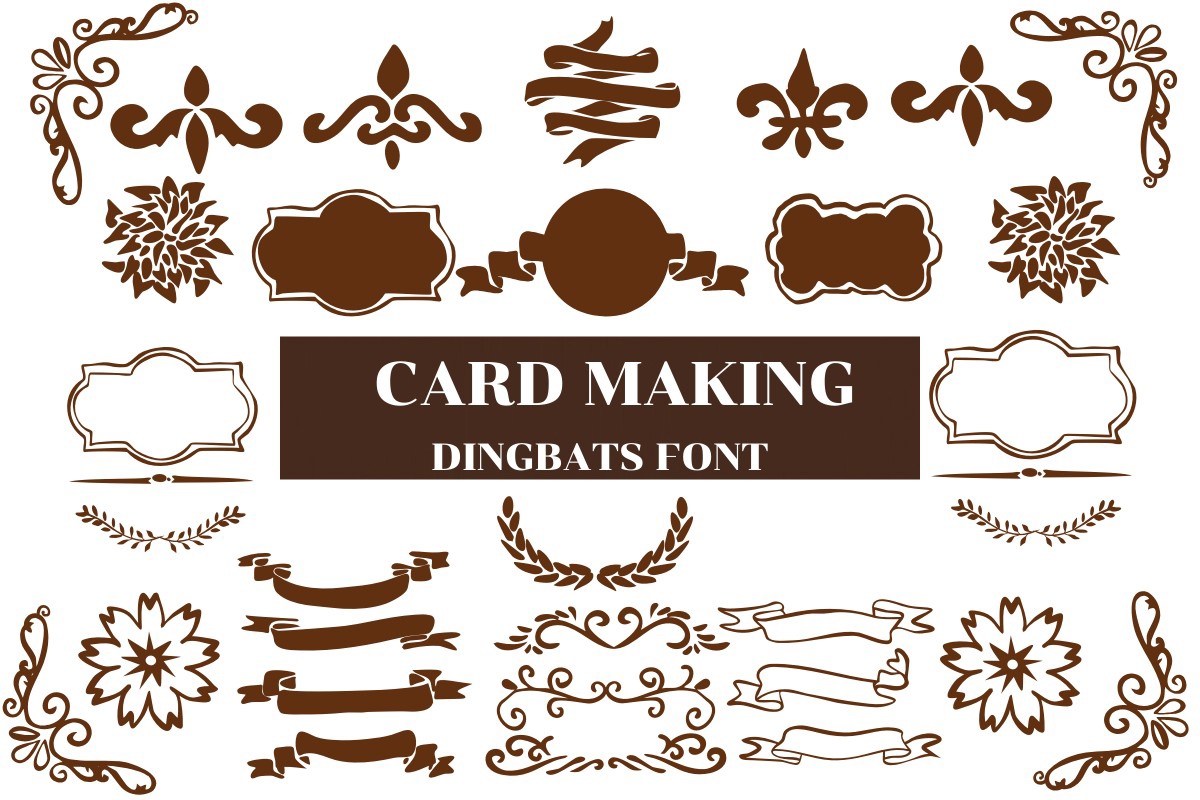 폰트 Card Making