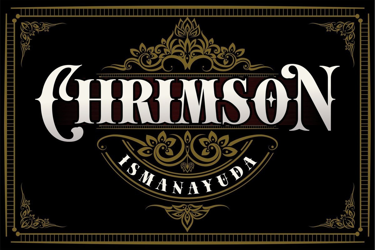 폰트 Chrimson