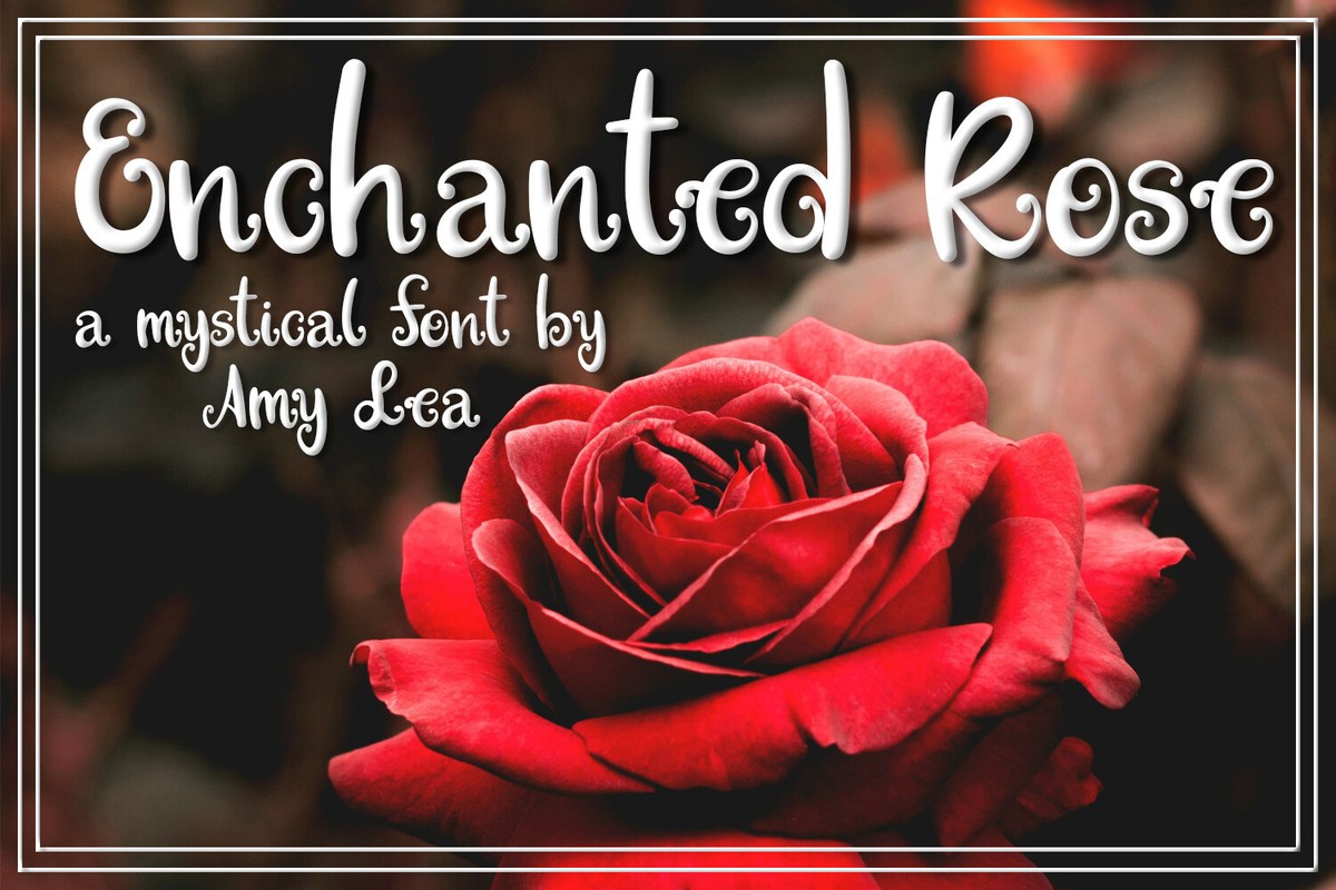 폰트 Enchanted Rose