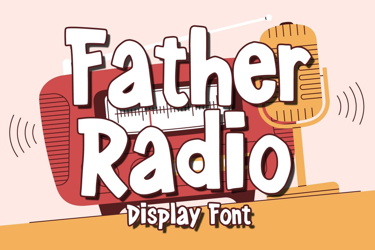폰트 Father Radio