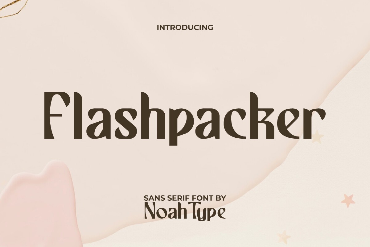 폰트 Flashpacker