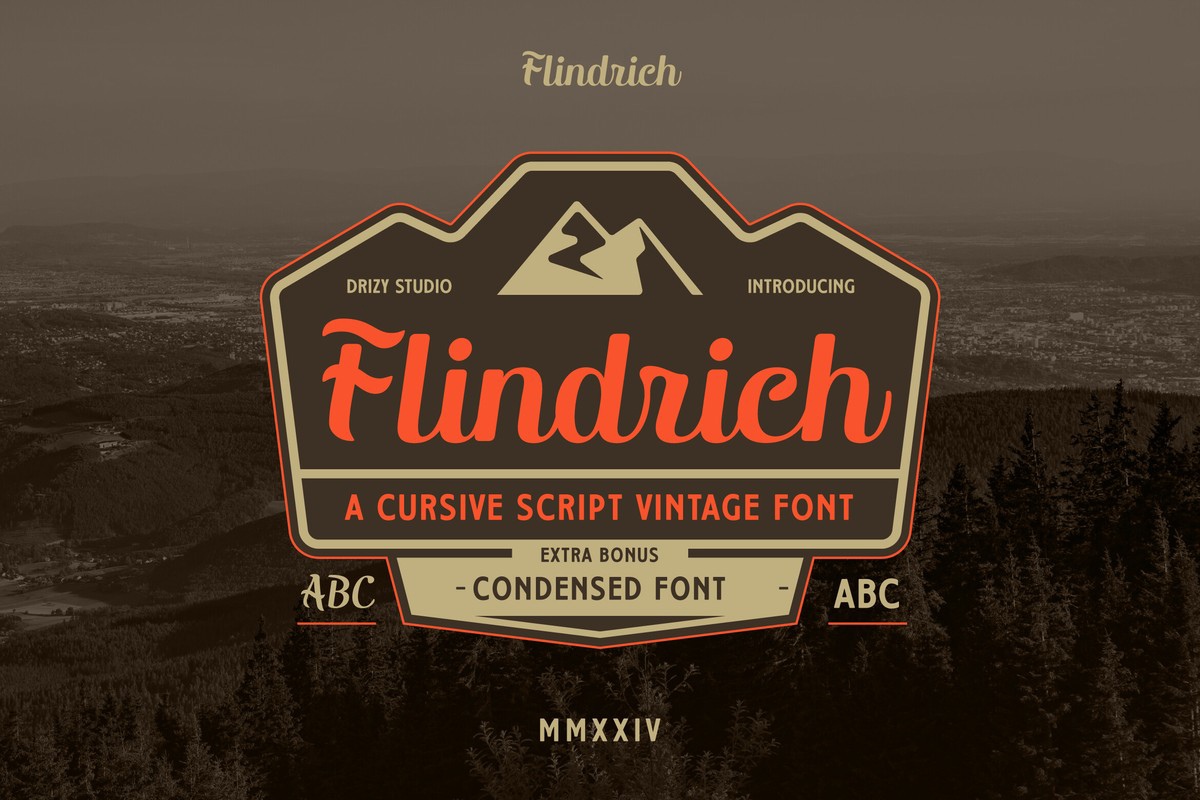 폰트 Flindrich