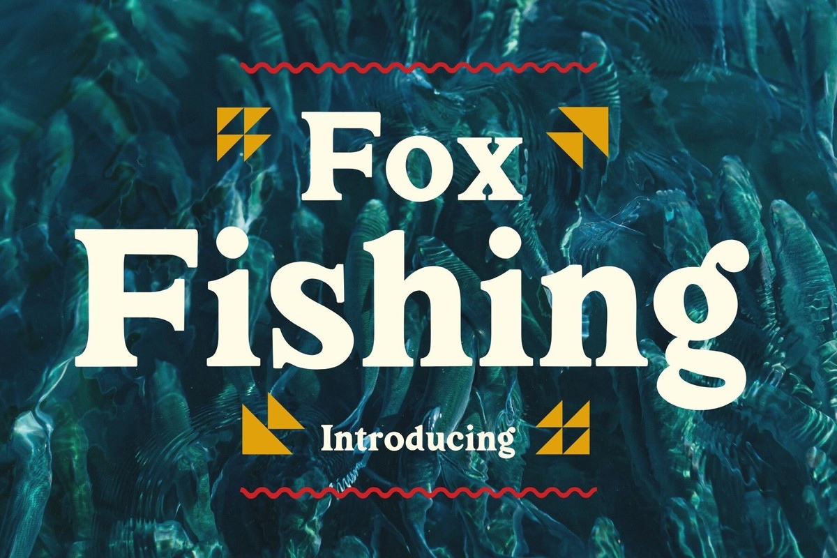 폰트 Fox Fishing