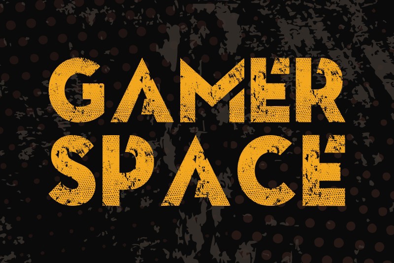 폰트 Gamer Space