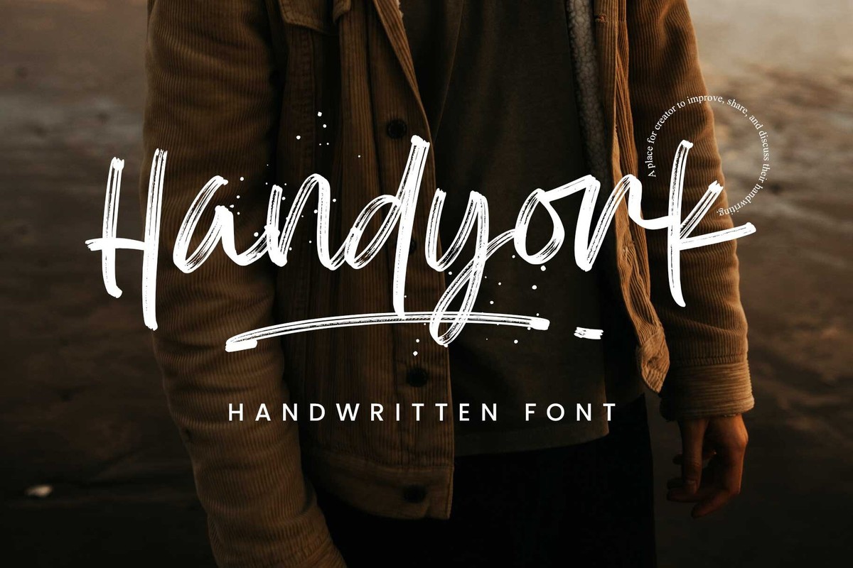 폰트 Handyork