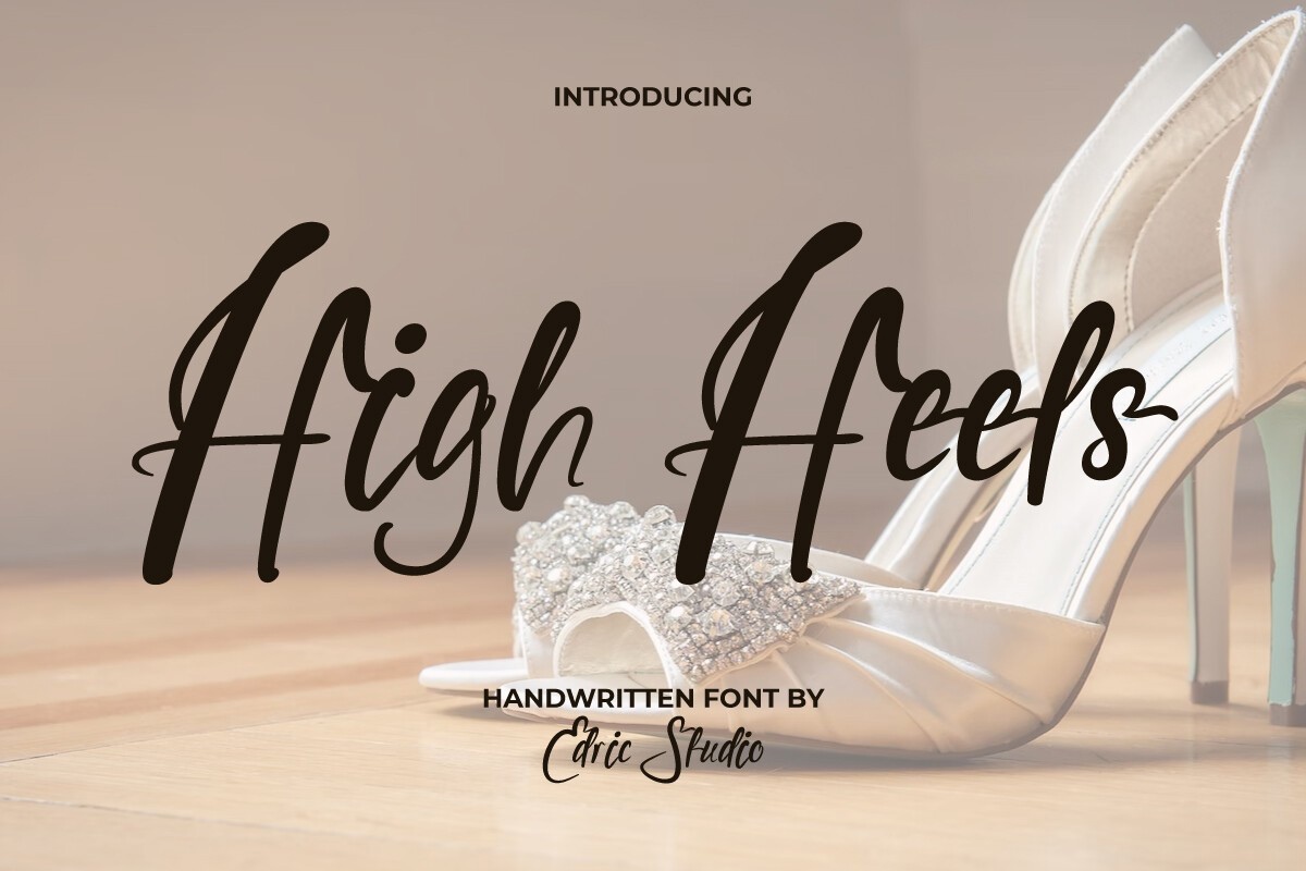 폰트 High Heels