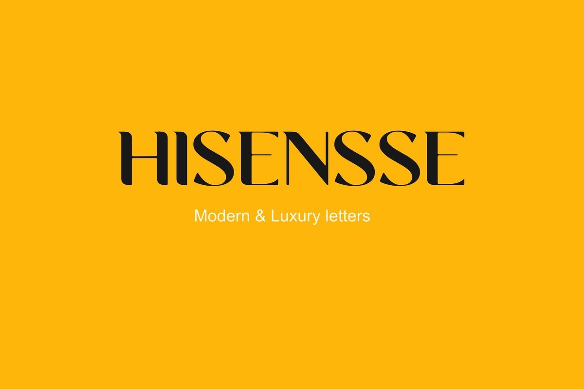폰트 Hisensse