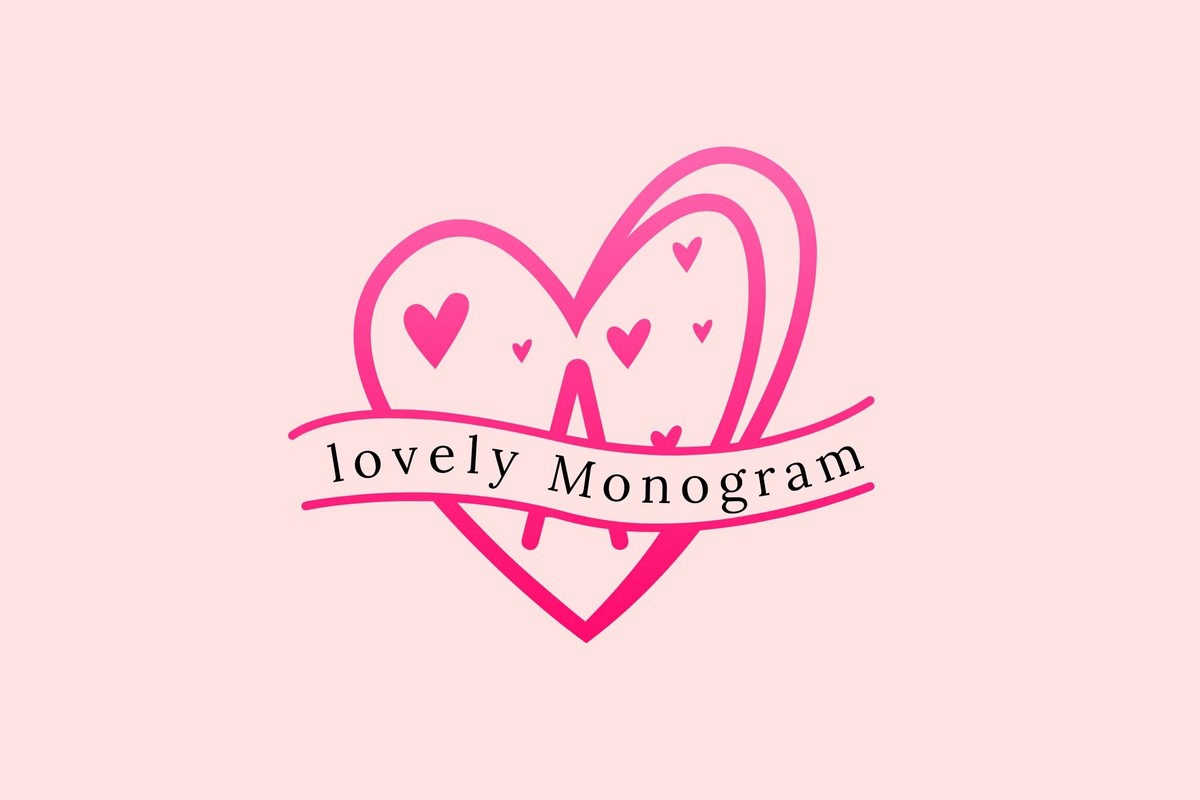 폰트 Lovely Monogram