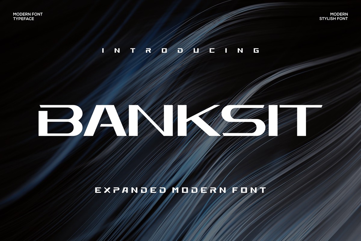 폰트 Banksit