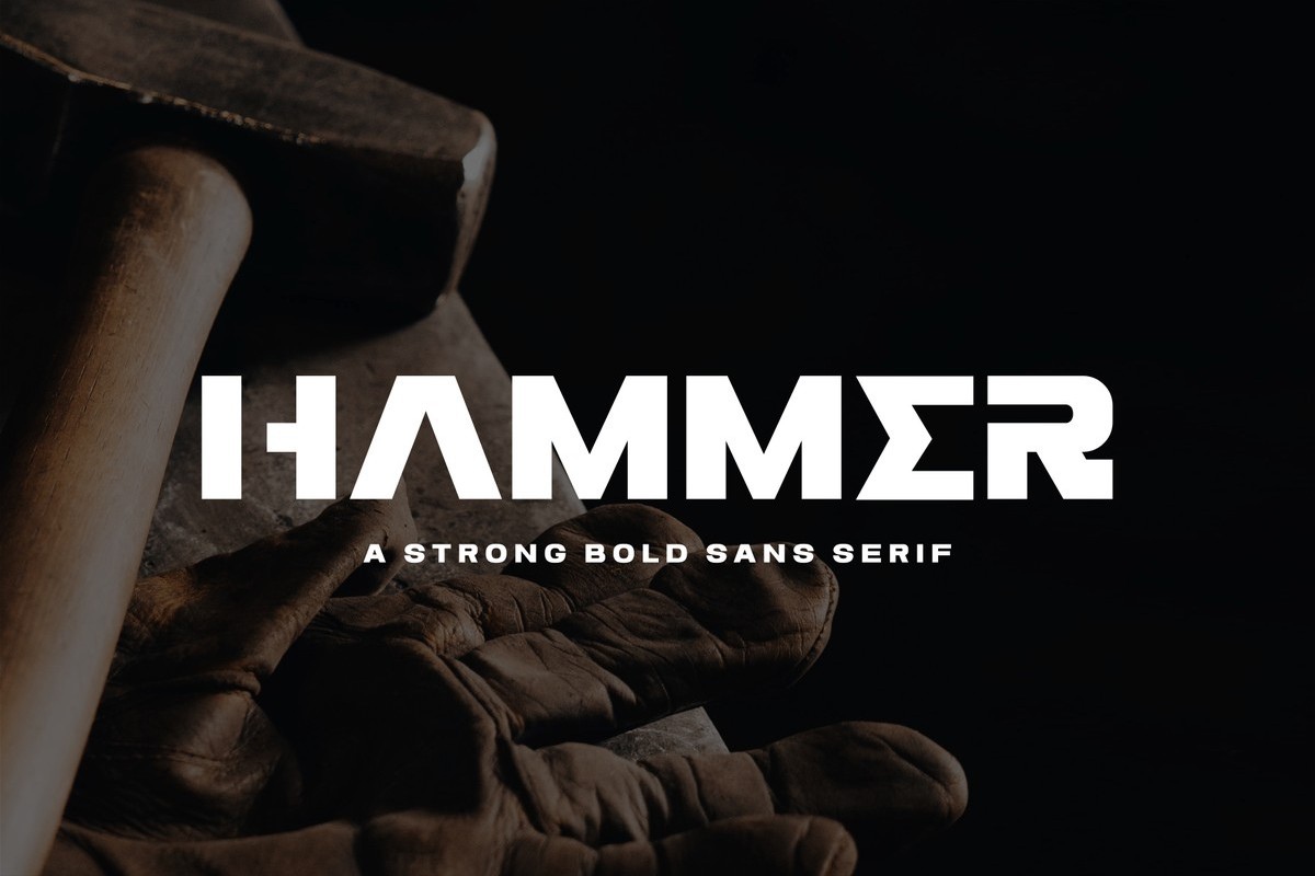 폰트 Hammer