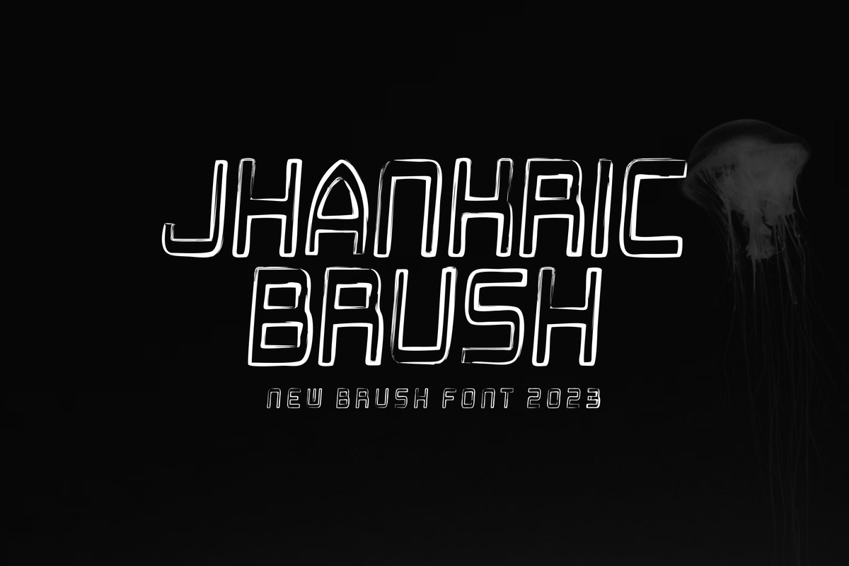 폰트 Jhankric Brush