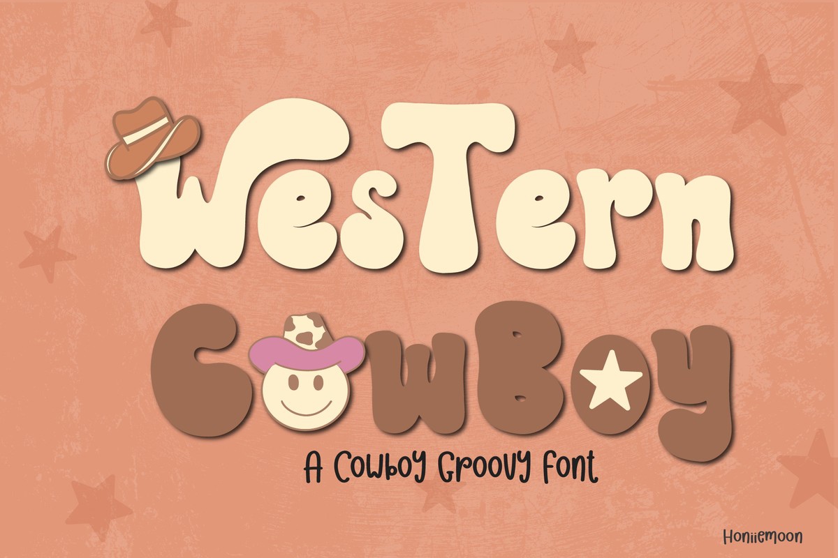 폰트 Western Cowboy