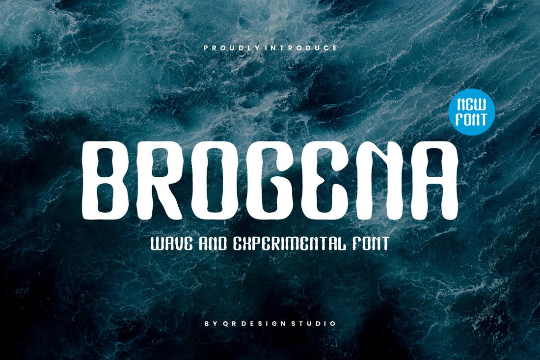 폰트 Brogena