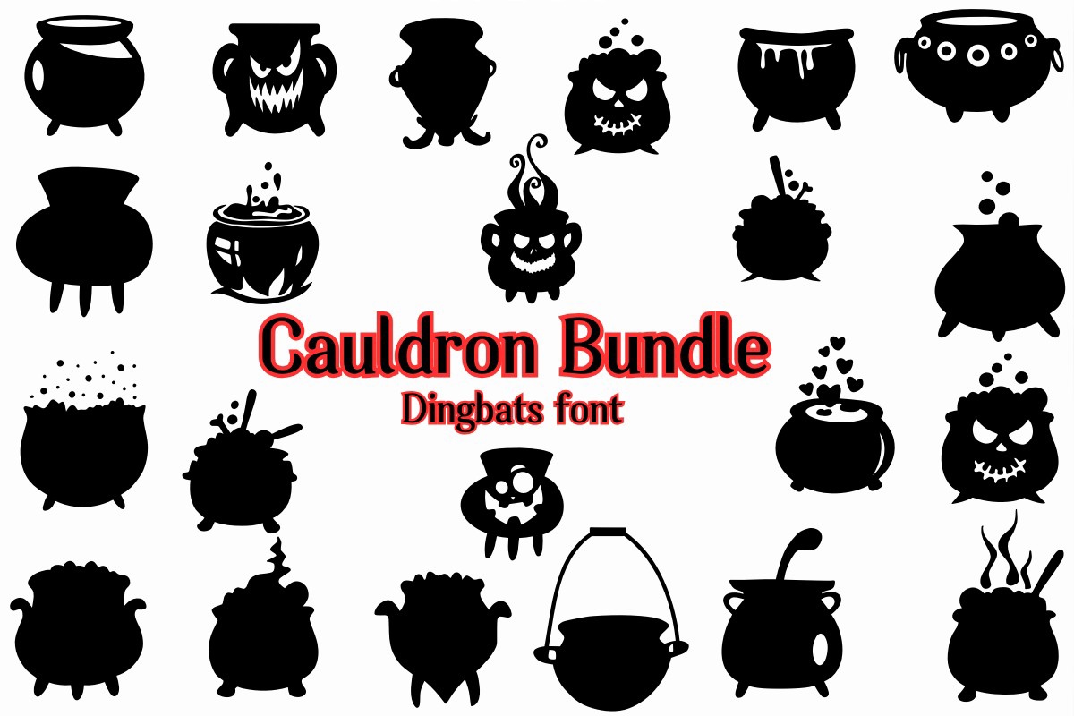폰트 Cauldron Bundle