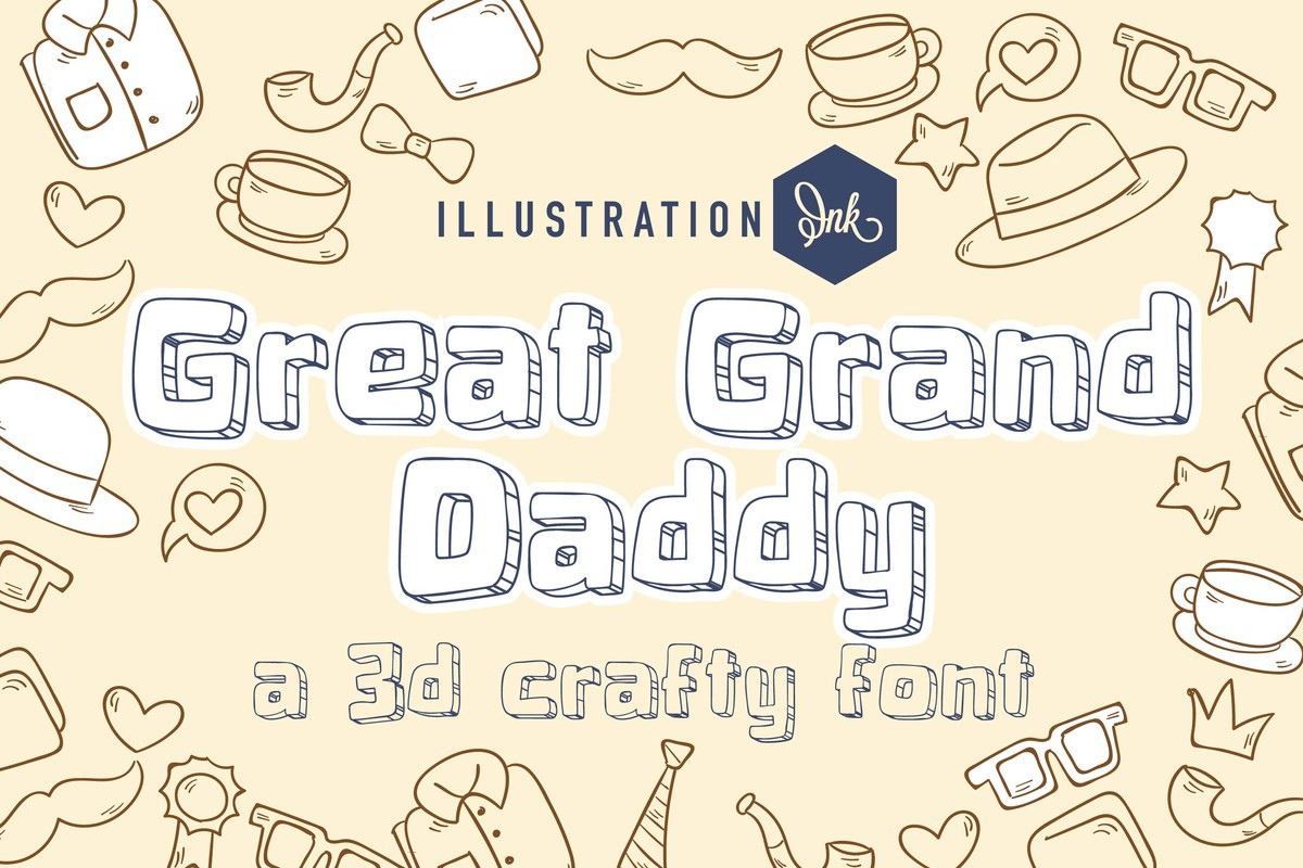 폰트 PN Great Grand Daddy