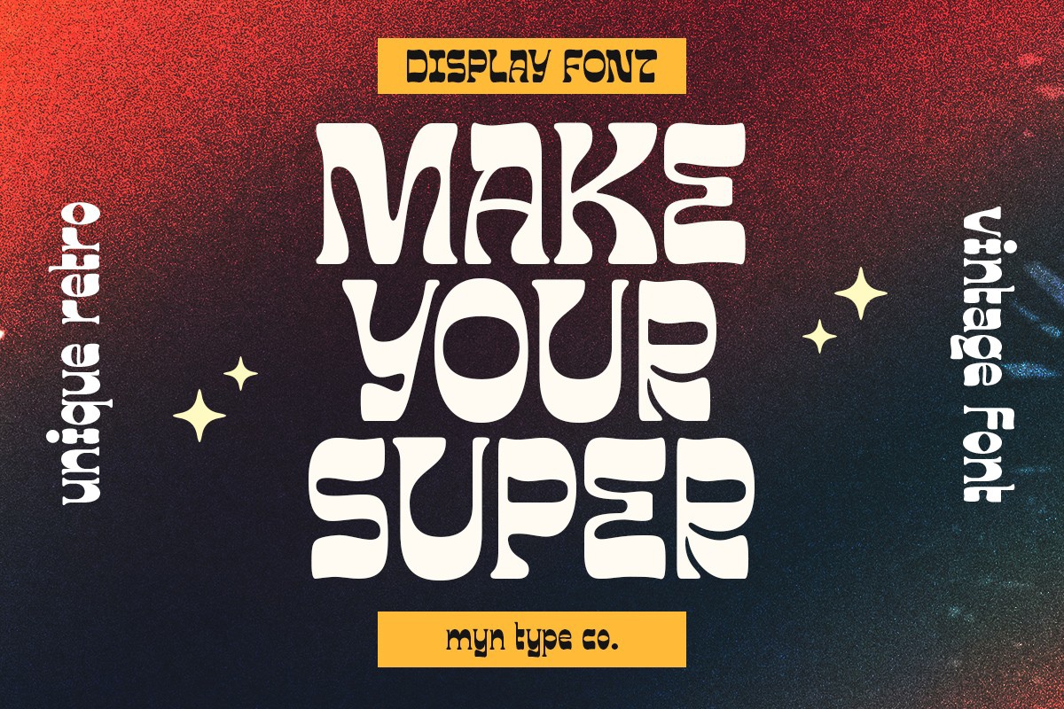 폰트 Make Your Super