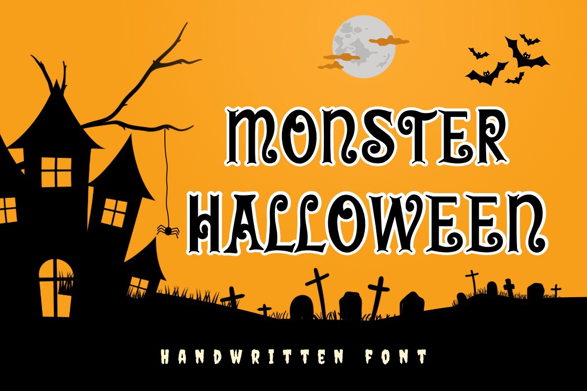 폰트 Monster Halloween