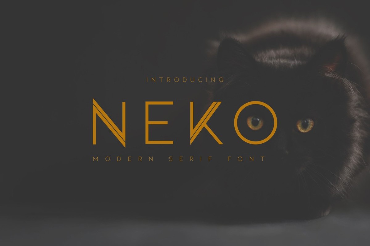 폰트 Neko