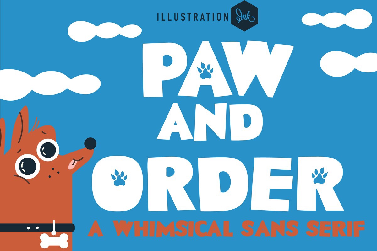 폰트 PN Paw and Order