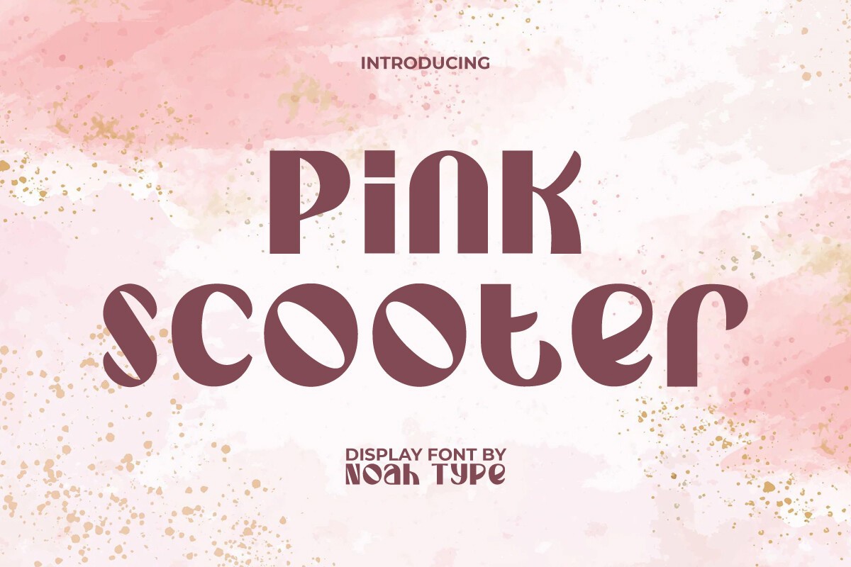 폰트 Pink Scooter