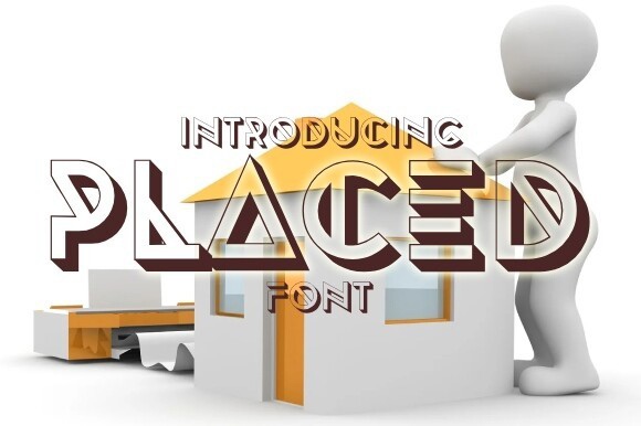 폰트 Placed