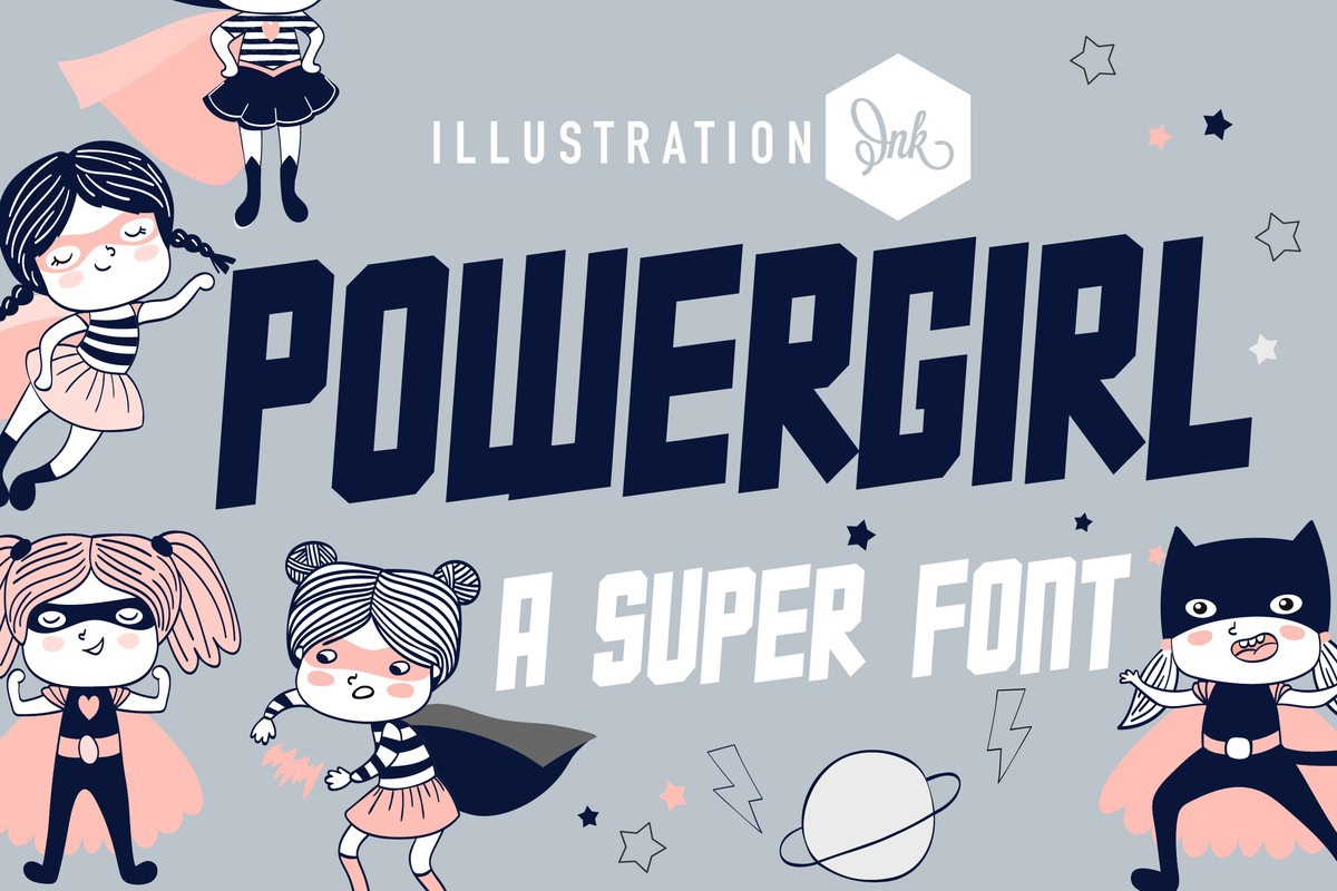 폰트 PN Powergirl