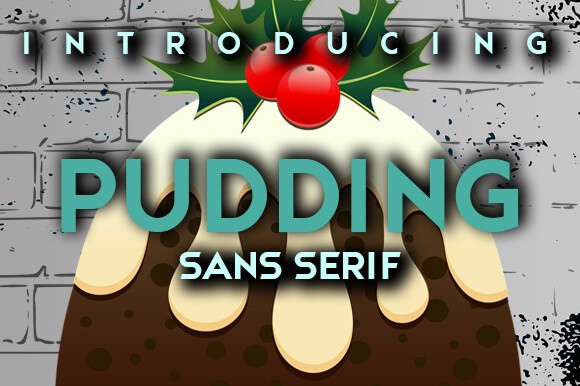 폰트 Pudding