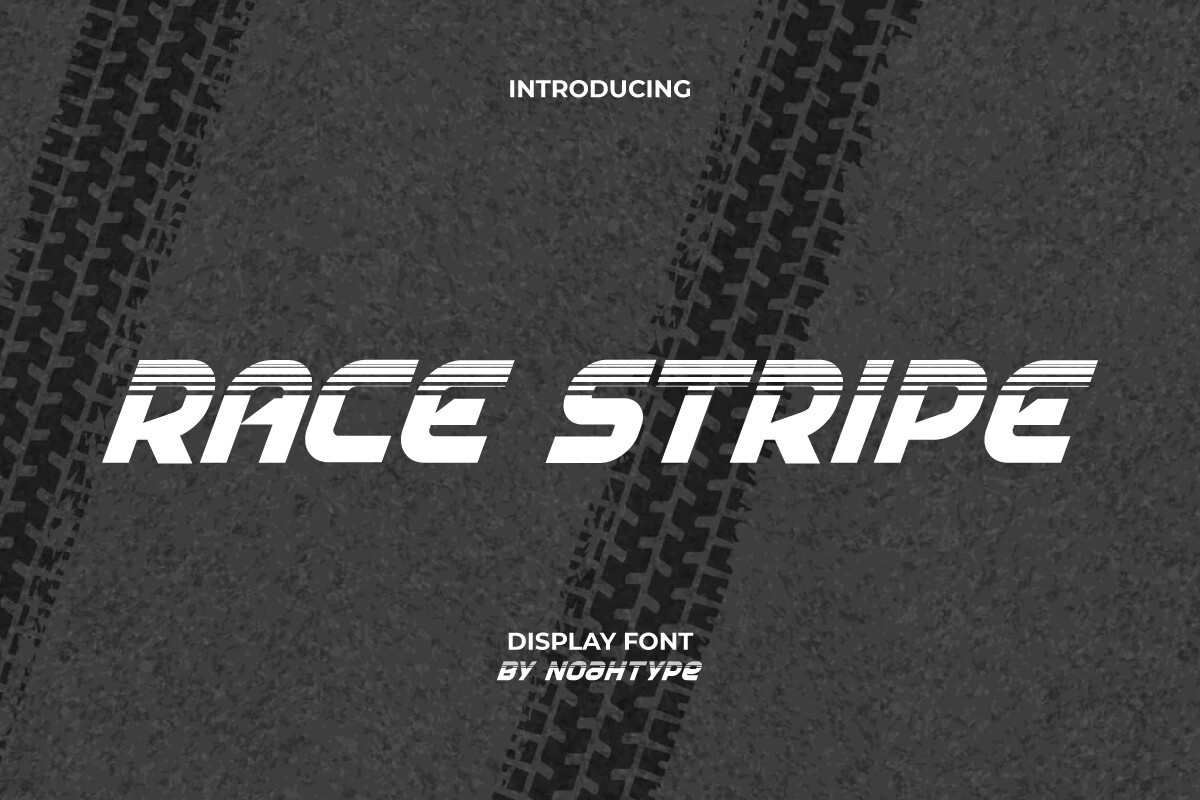 폰트 Race Stripe