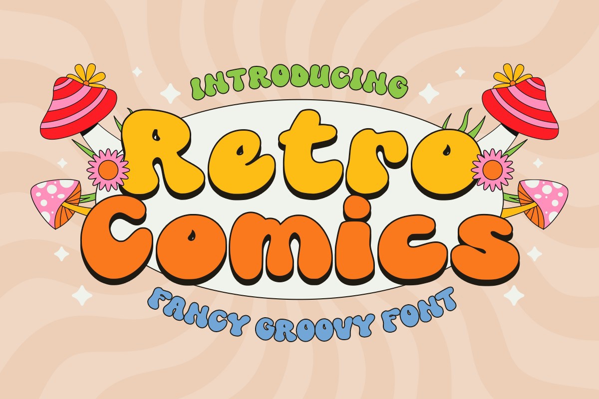 폰트 Retro Comics